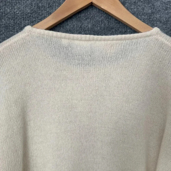 Embellished Cream Sweater - Crew Neck - Picture 6 of 14